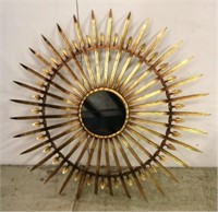 Modern History sunburst mirror