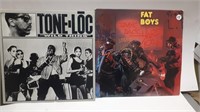 HIP HOP TON LOC FAT BOYS VINYL RECORDS 80s