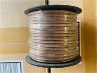 (40) SPOOLS OF 100' 24 GAUGE STRANDED SPEAKER WIR)