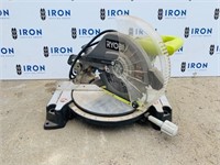 RYOBI ZPTS1345L COMPOUND 10" MITER SAW, 24 TOOTH E