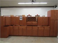 Cinnamon Glaze 13Pc Kitchen Cabinet Set