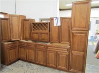 Sedona Chestnut 11pc Kitchen Cabinet Set