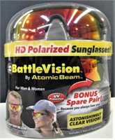 Battle Vision Unisex Polarized UV protection Sungl