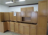 Lancaster Oak 10 Pc Kitchen Cabinet Set