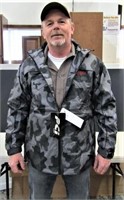 PCI Camoflage Rain Jacket Mens Small