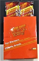 Box of Heat Factory Toe Warmer Packs - 40 pair