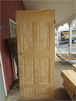 6 panel Pine Door 32"