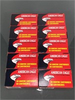 Lot of 500 rounds 22 ammo - American Eagle 40