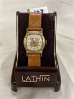 Lonville 17 jewel new old stock wrist watch from