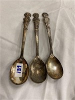 Three Campbell’s soup kids spoons