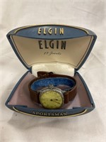New old stock Elgin watch in the store display