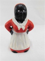 Cast iron Aunt Jemima bank. 5" tall. Traditional