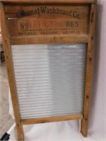The Glass King 24.5" long glass front washboard.