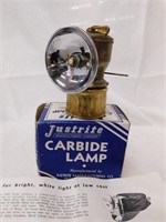 Carbide Lamp by Justrite Co. NEW IN BOX!!