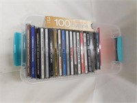 23 music CDs. Tina Tuner, Kenny G, Elton John,