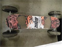 MBS Atom 80 skateboard. Extra large wheels for