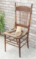 Antique Chair w/ Cane to Repair Seat
