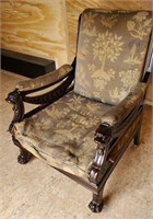 High Quality Victorian Headed Arm Chair,