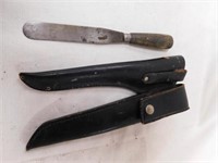 One CASE XX knife sheath,10.5" long - Vernco