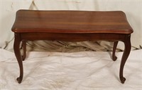 Vintage Wooden Piano Bench W/ Hinged Lid