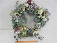 SPRING WELCOME WREATH