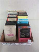 COLLECTION OF VINTAGE 8-TRACKS