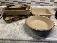 Lg. Asst. of Pampered Chef Stoneware