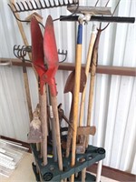 Lot of Tools with Plastic Stand