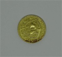 1985 CHINA 10 YN. GOLD PANDA