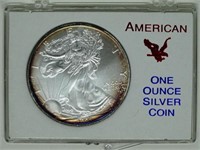 1998 AMERICAN SILVER EAGLE COIN