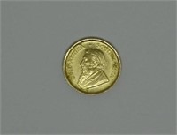 1981 S. AFRICA 1/10TH OUNCE GOLD COIN