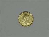 1982 S. AFRICA 1/10TH OUNCE GOLD COIN