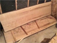 2 Pieces Of Rough Saw Lumber Approx. 6 Ft. By 20