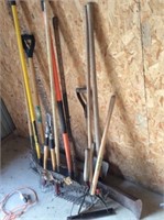 Assortment Of Yard Tools