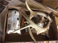 Flat Of Antlers, Shop Bags, Misc. Items