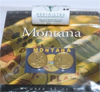 ROLL MONTANA RESTRICTED QUATERS & GOLD QTRS !OAK2