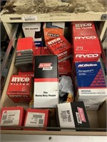 DRAW FULL OF RYCO FILTERS & OTHER SPARES