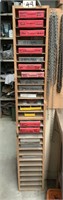 18 BOXES OF WORK SHOP ACCESSORIES & CONTENTS