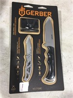 Gerber 2 Piece Knife Set W/ Sharpner