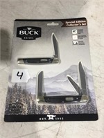 Buck 2 Piece Folding Knife Set