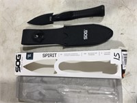 SOG Spirit Fixed Blade Knife w/ Sheath