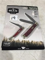 Buck 2 Piece Knife Folding Knife Set