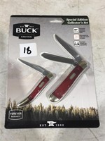 Buck 2 Piece Knife Folding Knife Set