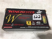 50 Rounds Winchester 45 Auto FMJ