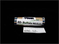 Roll of Buffalo Nickels