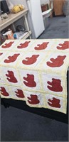 TEDDY BEAR BABY QUILT