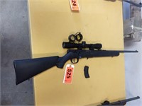 Savage Mark II 22 LR bolt action synthetic stock
