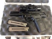 Smith and Wesson Model 22A Pistol w/ scope