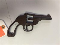 metal pistol frame