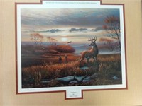 John C. Green "Vigilance" deer print